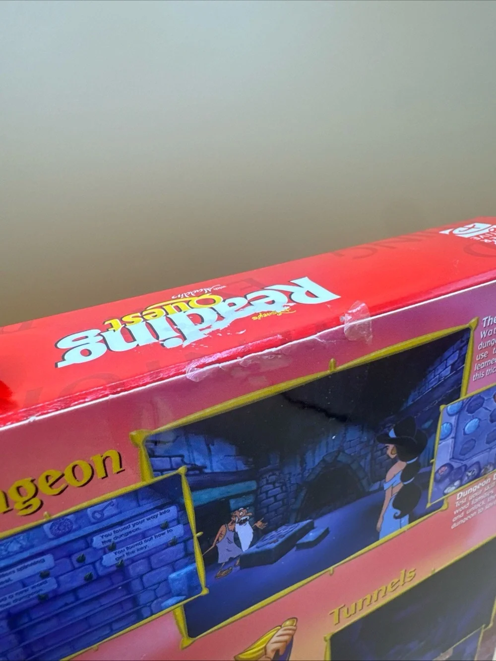 Disney's MathQuest with Aladdin CD-ROM PC Game Ages 6-9 Learning Disney Big Boxm